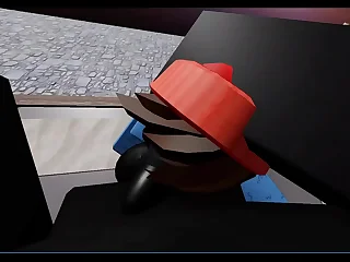 Recibiendo una rica mamada de un Protogen